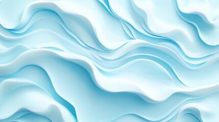 Obraz premium Soft Blue Waves Texture for Background Designs