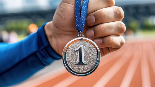 Celebrating Victory The Joy of Earning a First Place Medal in Sports Competition