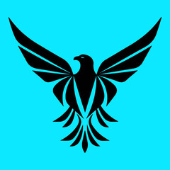 Eagle Vector Design Logo Artwork 