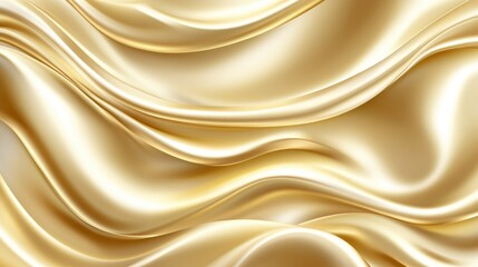 Obraz premium Elegant Golden Silk Fabric Background