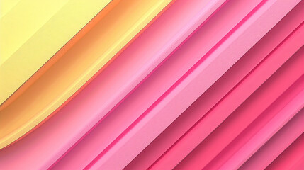 Obraz premium Smooth Pink and Yellow Gradient Background with Natural Transition