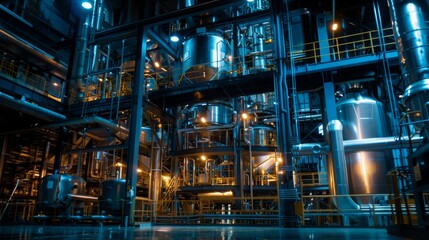 Advanced Production Plant with Modern Technology