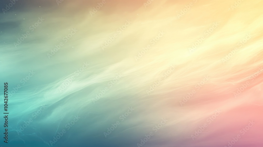 Poster soft gradient background transitioning colors