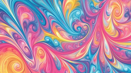 Fototapeta premium Vibrant Abstract Colorful Background Design