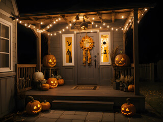 Obraz premium Decorations on Halloween day