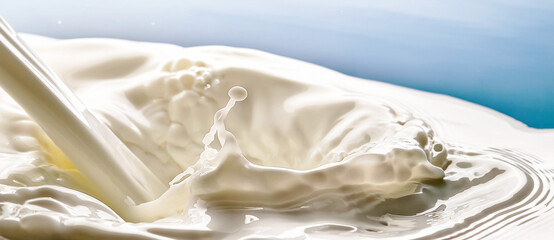 cream in a bowl