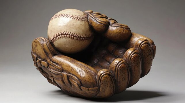 Baseball Glove Sculpture