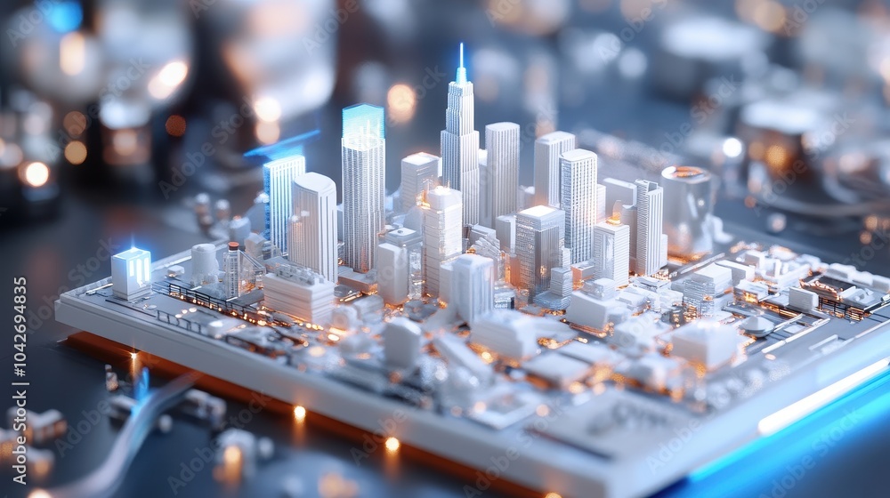 Poster architects utilize generative ai to create innovative city plans for the future of urban development