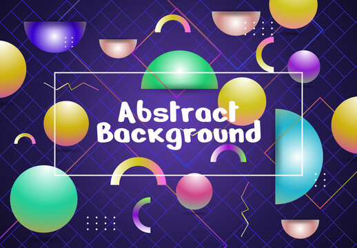 Creative Abstract Background Template