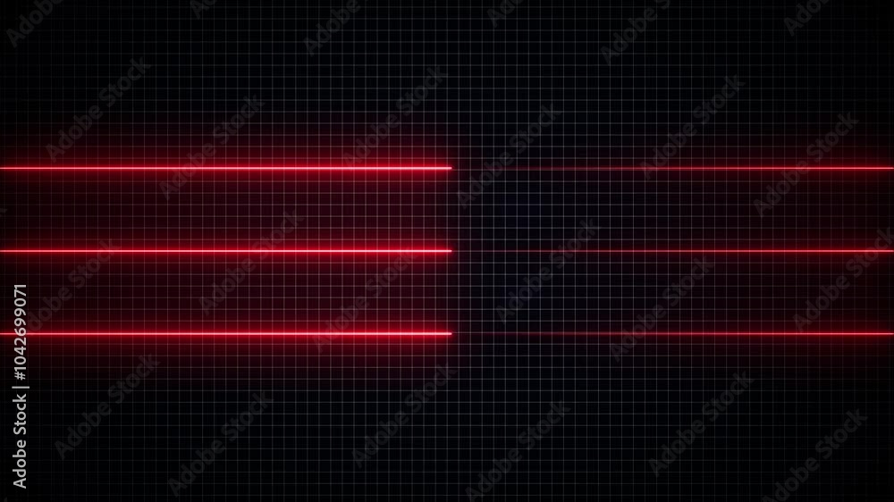 Poster neon line background animation. movement of neon diagonal lines or glowing light stripes on a black 