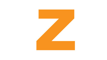 Z alphabet letter icon