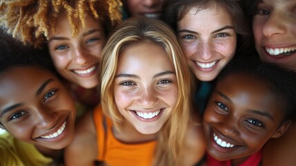 Fototapeta premium Diverse Group of people Happiness, Diversity