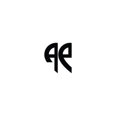 AP monogram logo design letter text name symbol monochrome logotype alphabet character simple logo
