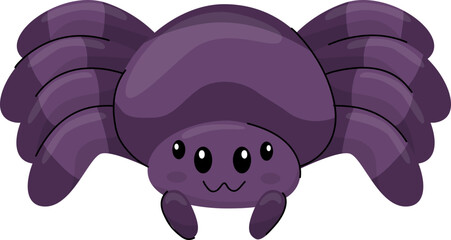 Vector Illustration of Spider Halloween
