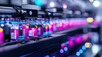 Exploring the Dynamic Production Floor of a Leading Digital Printing Company Innovations and Efficiency in Action