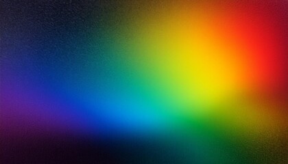 Obraz premium Energetic abstract design showcasing a vibrant gradient from purple to orange in a curved shape