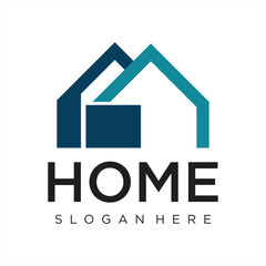 Real Estate Vector Logo Template Modern House and property logo