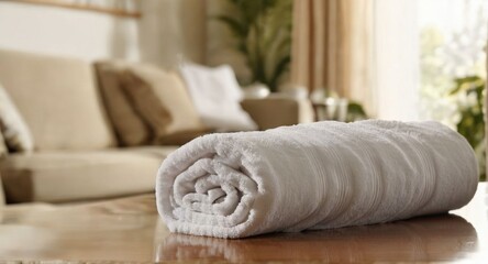 stack of towels