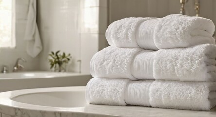 stack of towels