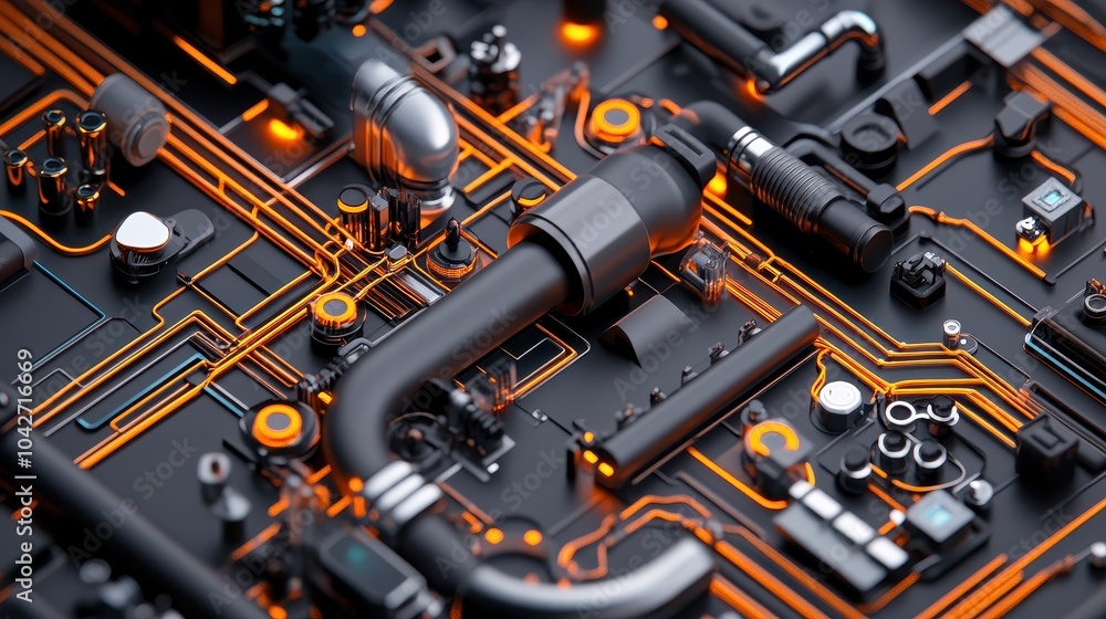 Poster innovative approaches to building piping systems using generative ai in engineering and design