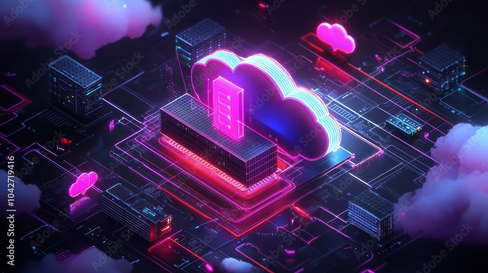 Aufkleber innovative data center server room storage systems for the generic cloud infrastructure of tomorrow