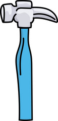 Hammer tool. Vector illustration.
