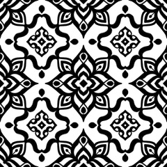 Ikat seamless pattern, geometric design, motif ethnic handmade, Ikat ethnic tribal, boho colors seamless wallpaper. Ethnic Ikat abstract background art,