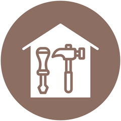 Repair vector icon illustration of Home Improvements iconset.