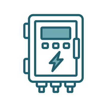 recommend clip art: fuse box icon vector design template simple and clean