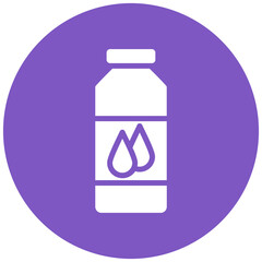 Water Bottles vector icon illustration of Soccer iconset.