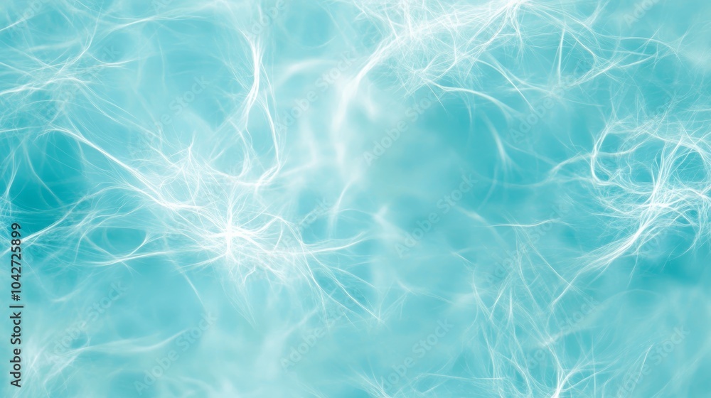 Poster abstract blue background with intersecting white lines, modern and dynamic design
