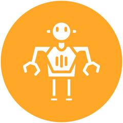 Robotics vector icon illustration of Robotics iconset.