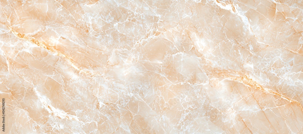 Poster close-up of a beautiful beige marble texture with intricate patterns and natural veining. perfect fo