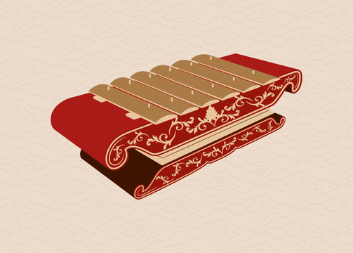 Gamelan saron traditional music