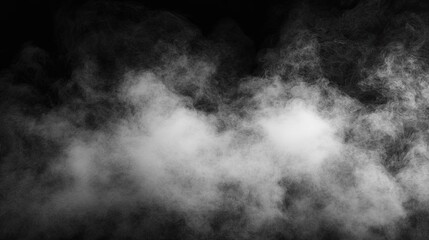 Fototapeta premium Smoky Mist on a Dark Background