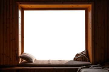 PNG Window see nature room architecture tranquility.