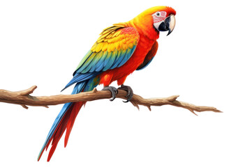 Fototapeta premium PNG Parrot animal bird wildlife.