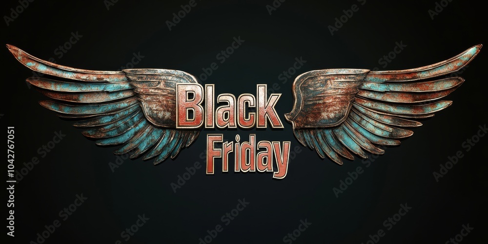 Poster a 3d image of the words 