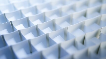 Fototapeta premium An extreme close-up of a metamaterial antenna array, demonstrating advanced signal manipulation for telecommunications, Metamaterials technology style