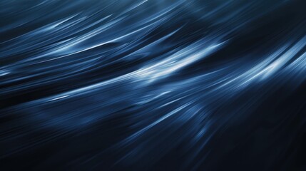 Abstract dark blue background with diagonal lines.