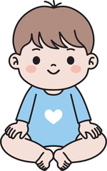 Cute Baby cartoon character design art