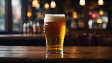 Cold Beer, Warm Wood - Minimalist Bar Scene