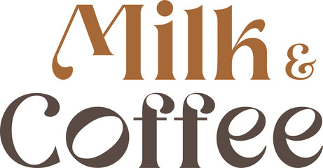 Milk Coffee Logo