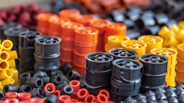 Acrylonitrile Butadiene Styrene (ABS): A durable plastic with good impact resistance, ABS is popular for its glossy finish and strength in toys, automotive parts, and electronics.