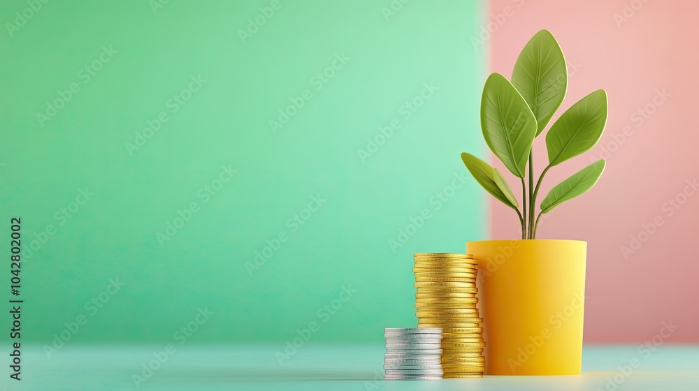 Poster animated investment calculation explained in visuals