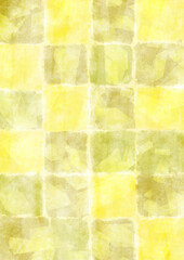 金色イメージの高級感あるタイルの壁紙