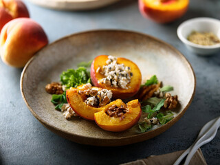food with peach