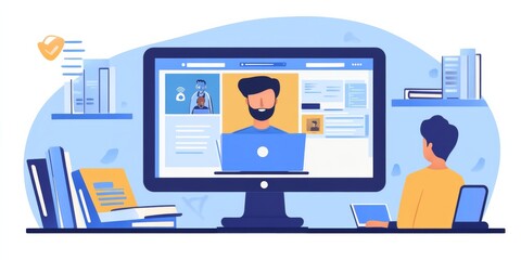 Online learning using technology, including remote classes and webinars, helps people learn and start businesses.