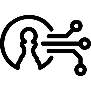 recommend clip art: Simple vector icon chess, pawn