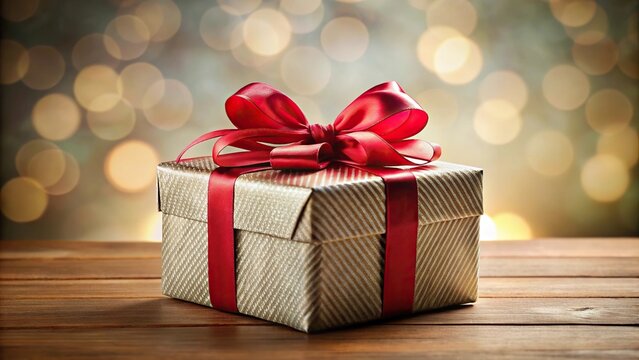 festive gift box beautifully wrapped for special occasions